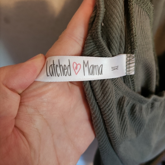 Latched Mama Olive Sleeveless Jumpsuit - Picture 4 of 4